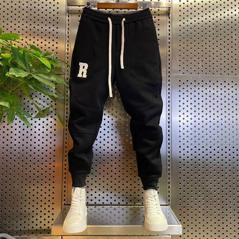 Men's Spring/Summer Slim Fit Jogger Pants - Casual, Cuffed, Loose-Fit Sport Sweatpants