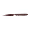 Small Round Curling Hair Brush Smoothing Hair Reduces Frizz Wooden Roller Comb with Anti Static Handle for Men Women