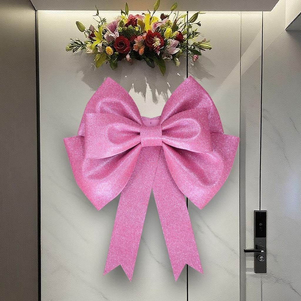 DIY Christmas Decoration 30-75cm Bow Shop Display Wedding Arch Decor Birthday Party Festivity Decor DIY EVA Bow Knot Material