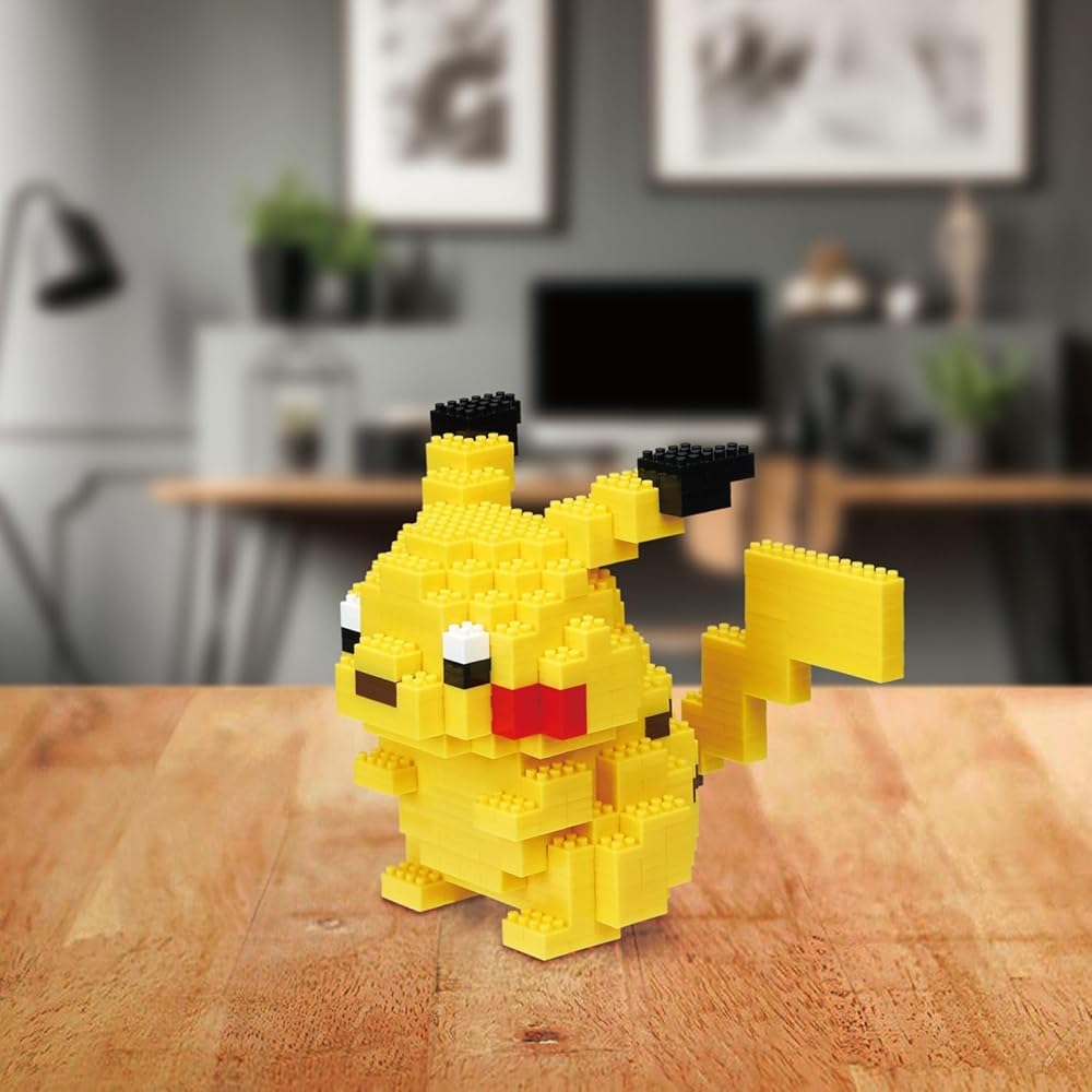 Nanoblock Pocket Monster Pikachu DX Building Set 150 Pieces