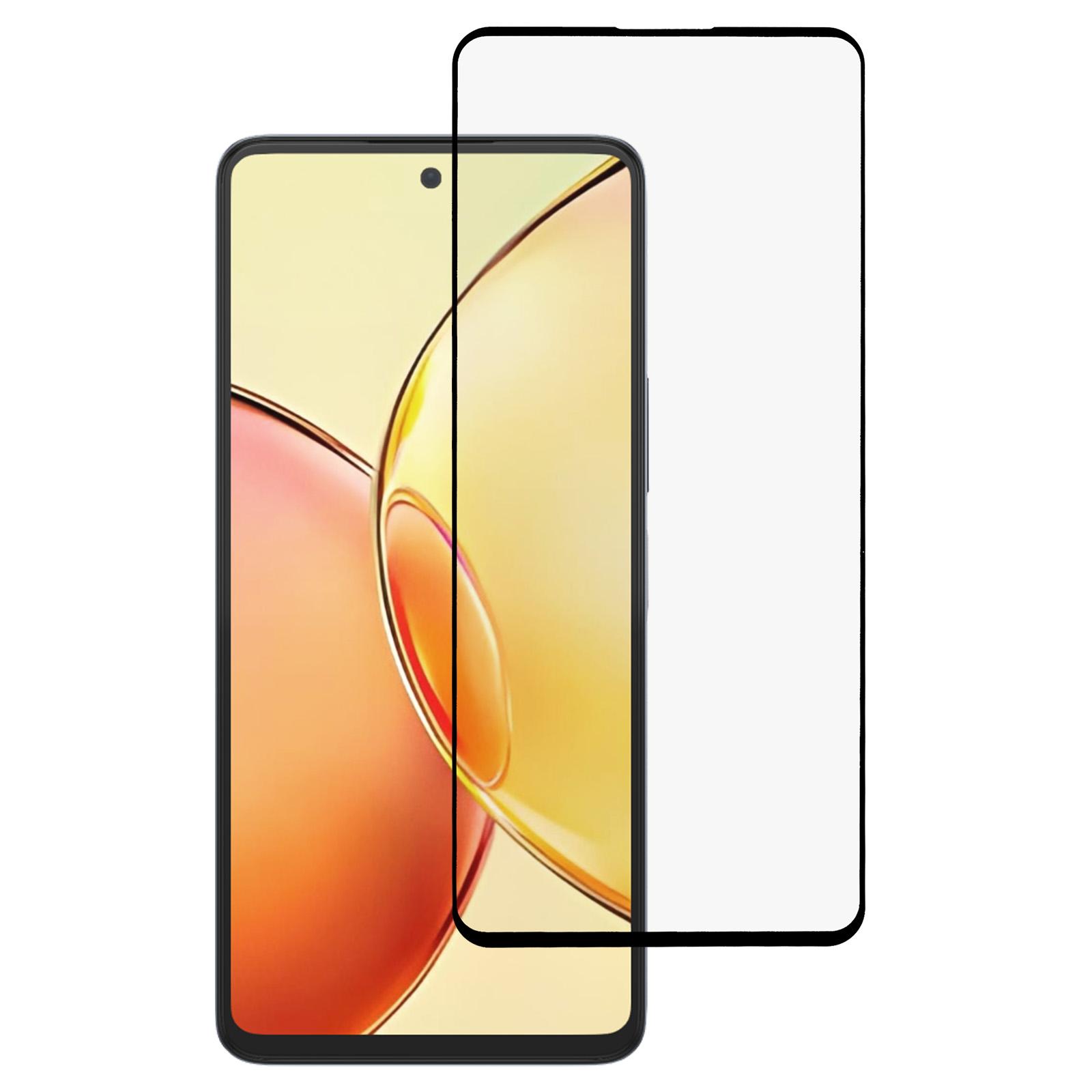 

For vivo Y36 4G (Global) Screen Protector Full Glue Silk Printing Tempered Glass Screen Film Type A