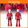 Enchanting Descendants Four Red Queen Cosplay Costume Set For Kids In Vibrant Colors