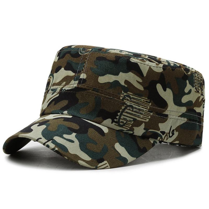 Camouflage Baseball Cap Summer Flat Caps Classical Soldier Cap Hat Mens Outdoor Sport Caps Tactical Adult Caps