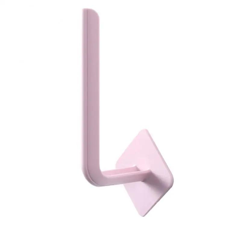Kleiderbügel Badezimmer Wand Nahtloses Kleben Badetuchhalter Toilettenpapierhalter Badezimmer Garderoben Selbstklebender Haken