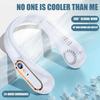 Portable Neck Fan Hands Free Bladeless Fan Wearable Personal Sports Fan Rechargeable