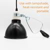 300W E27 Pet Light Bulb Bracket Black Lampshade Emission Lamps Reptile Heating Lamp  Pet Reptile