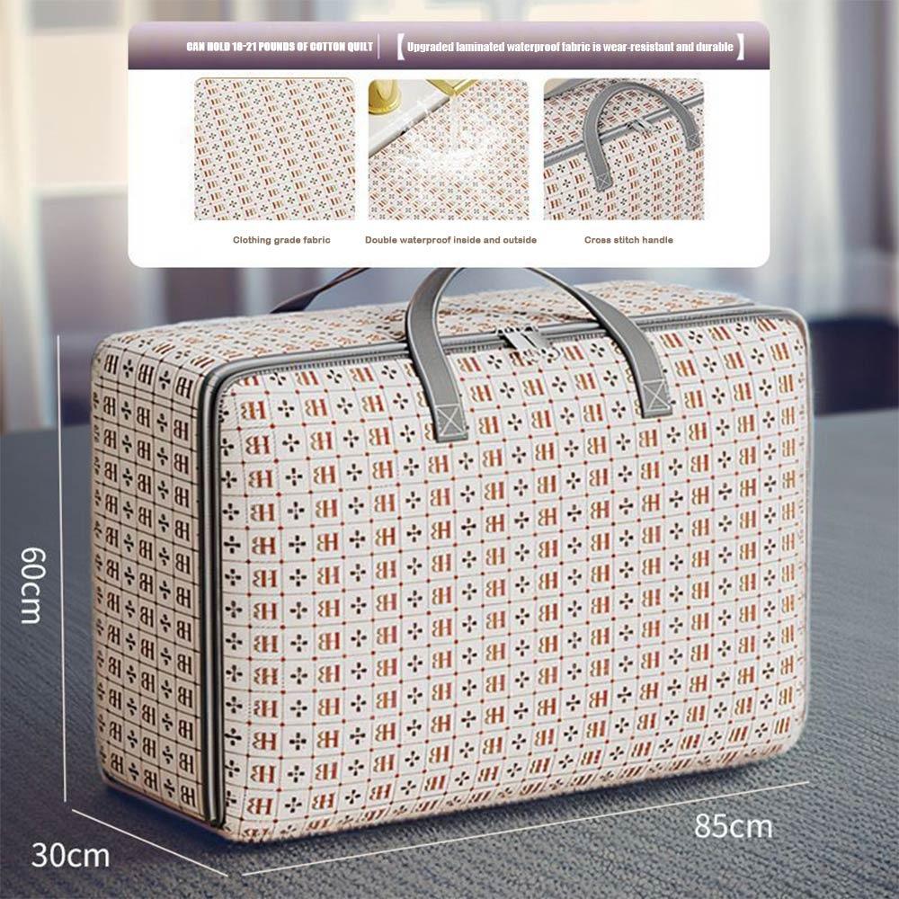 Dust Prevention Quilt Storage Bag Zippered Moving Bag  for Clothing Blanket Comforters
