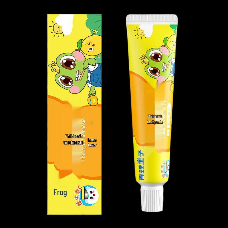 Frog Prince Lemon Baby Toothpaste 3-Pack