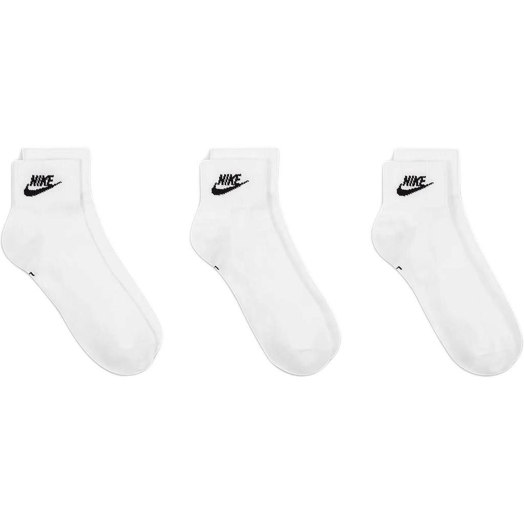 Nike Crew Socks Unisex 3 Pack White DX5074-101