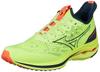 Wave Rider NEO 2 Running 2E Shoes, Jogging, Marathon, Sports, Training, Lightweight, Men's, Lime/Blue/Pink, 28.5 Cm,
