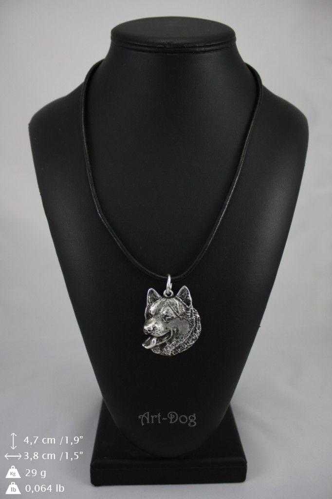 Alaskan Malamute – Dog Necklace In Gift Box, Silver-plated Locket for Dog Fan | Art-Dog