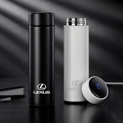 Auto odznak Nerezová ocel Termoizolační hrnek Inteligentní displej teploty Pro RX330 IS250 Ct200h IS350 RX350 NX300h