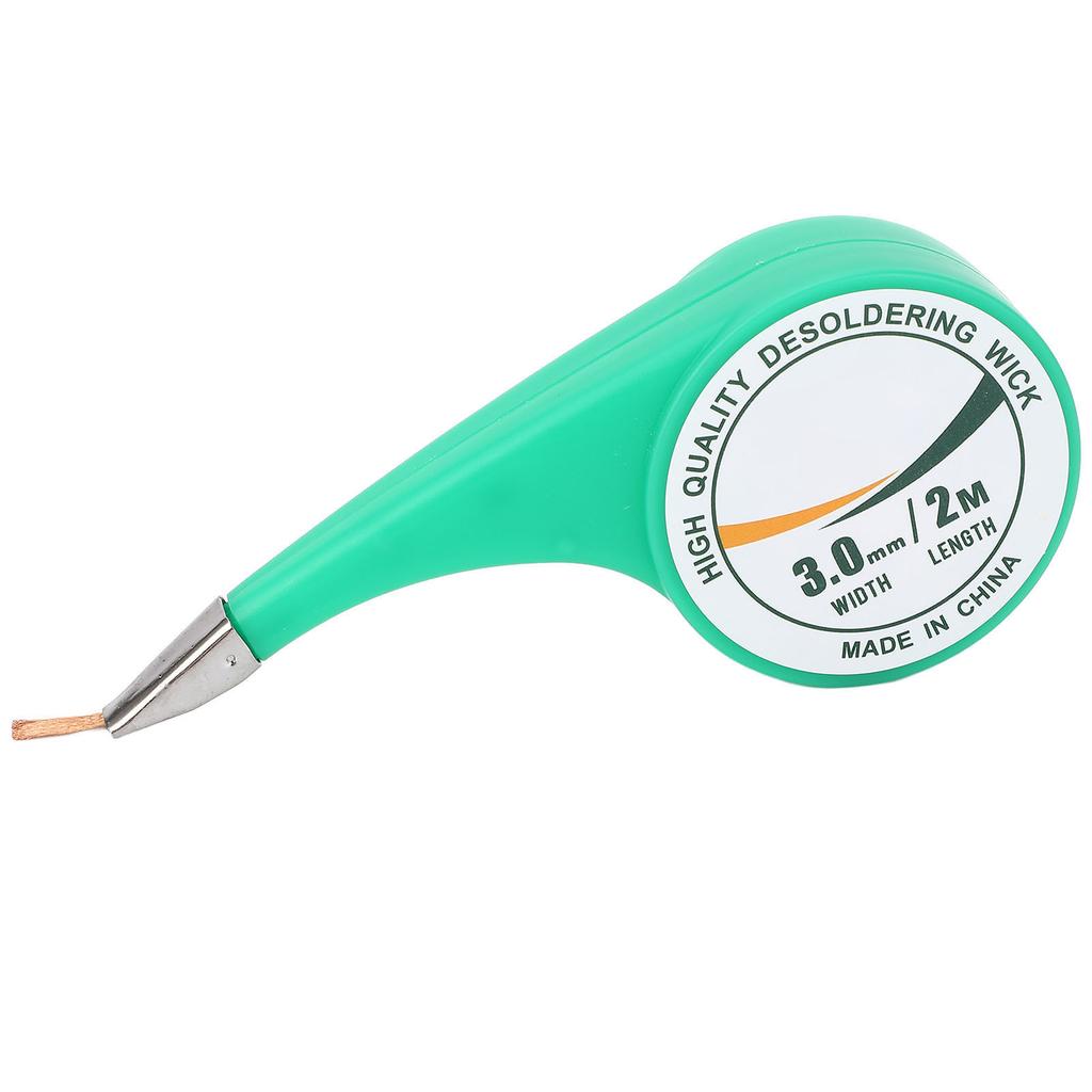 Solder Wick Braid with Flux Brass Desoldering Wicks Wire Removal Tool for PCB Cleaning and Repair