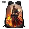 Wukong Black Myth Wukong Spiel Animation Rucksack Schüler Schultasche Computertasche