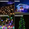 Outdoor Solar Powered Crystal Ball Fairy Lights 8 Modes Waterproof LED String Light for Garden Tree Christmas Party Decoration