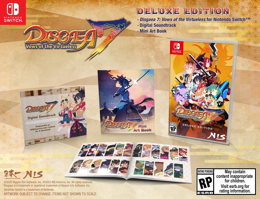 Disgaea Vows of the Virtueless Deluxe Edition North Switch 7 - (Imported America) –