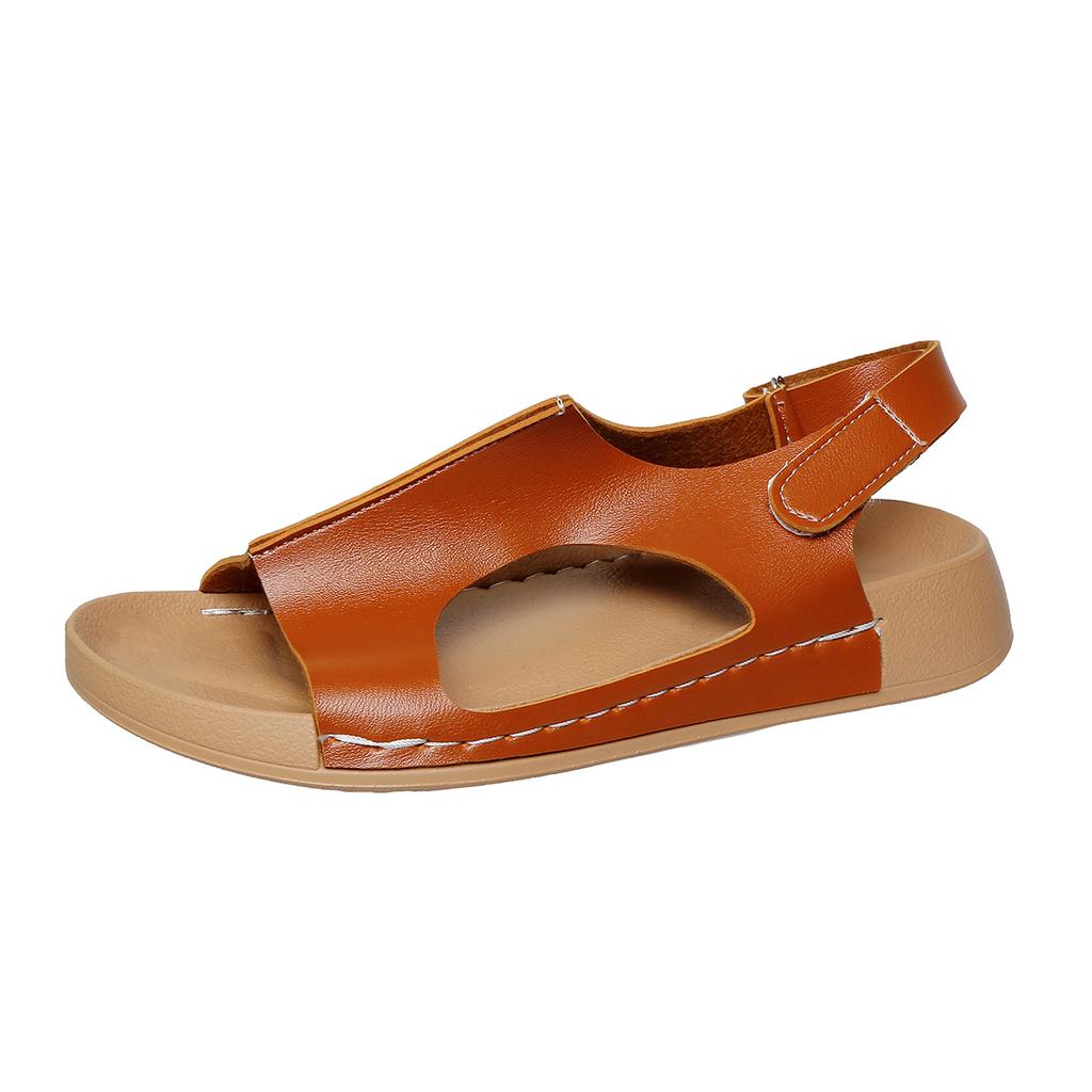 2025 New Women Sandals Summer Platform Shoes Casual Plus-size Wedge Sandals Women Outdoor Wedge Fish Mouth Shoes Women