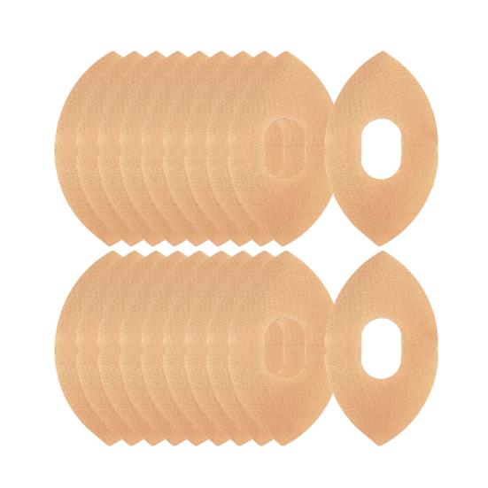 20Pcs Precut Kinesiology Knee Tape Knee Pain Relief Support Elastic Athletic Kinetic Knee Strip Waterproof Breathable Knee Stability Knee Patch