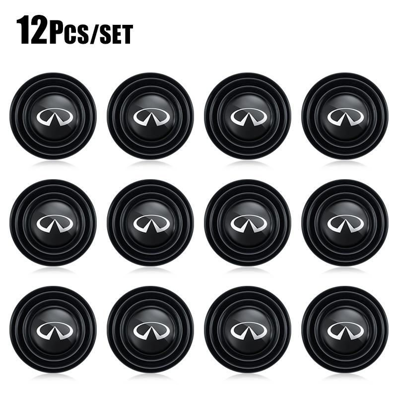 Car Door Shockproof Silicone Gasket Buffer Pad Accessories For Infiniti QX55 QX50 QX60 Q50 Q70L QX30 QX80 Q60 Q70 QX70 Q30 Q60S UU555