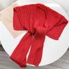 1pcs Woman Elegant Little Shawl Knitted Scarf Tie Neck Shawl