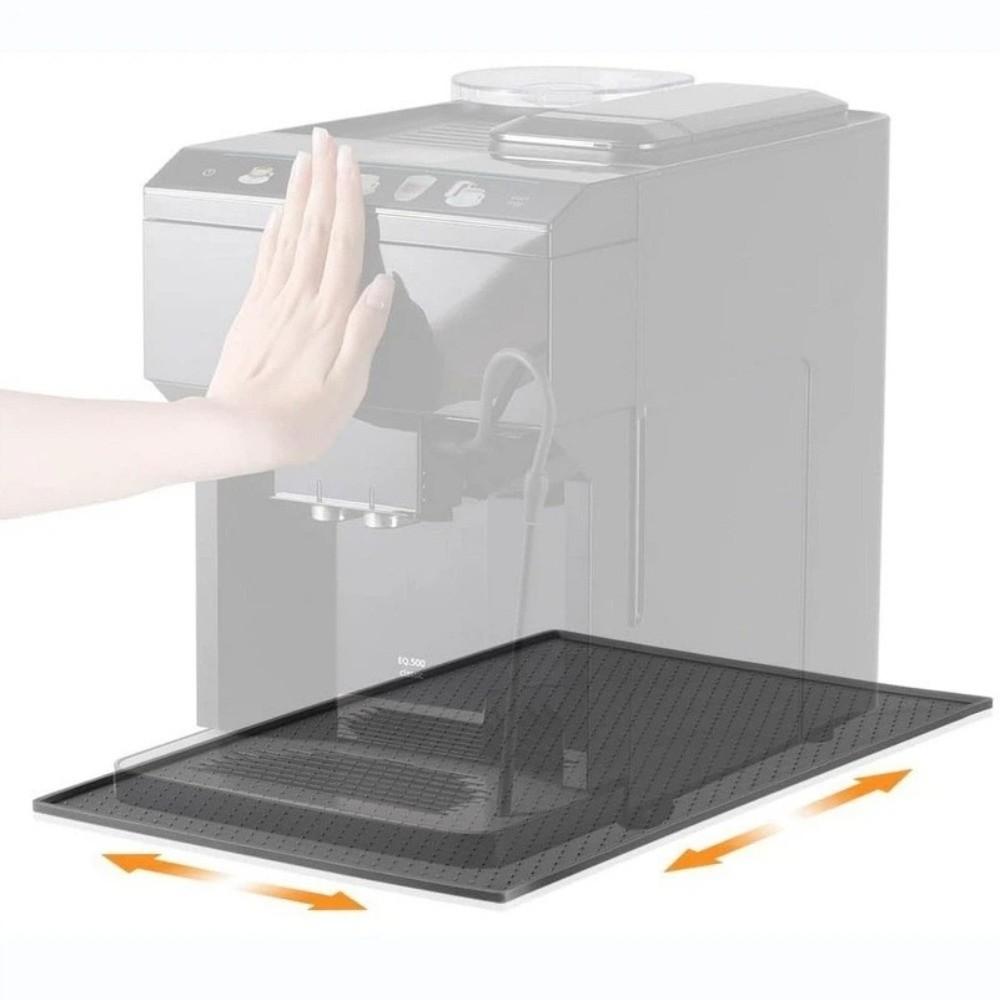 Silikon Kaffeemaschinenmatte Rutschfest Bar Küche Abtropfmatte Silikon Platzset Teematte
