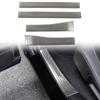 For Honda CRV CR-V 2024 Car Accessories Stainless Steel Silver Black Inner&Outlet Door Scuff Plate Threshold Cover 4pcs