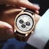 New Mens Watches Top Brand Luxury Men Wrist Watch Leather Quartz Watch Sports Waterproof Male Clock Relogio Masculino+Box