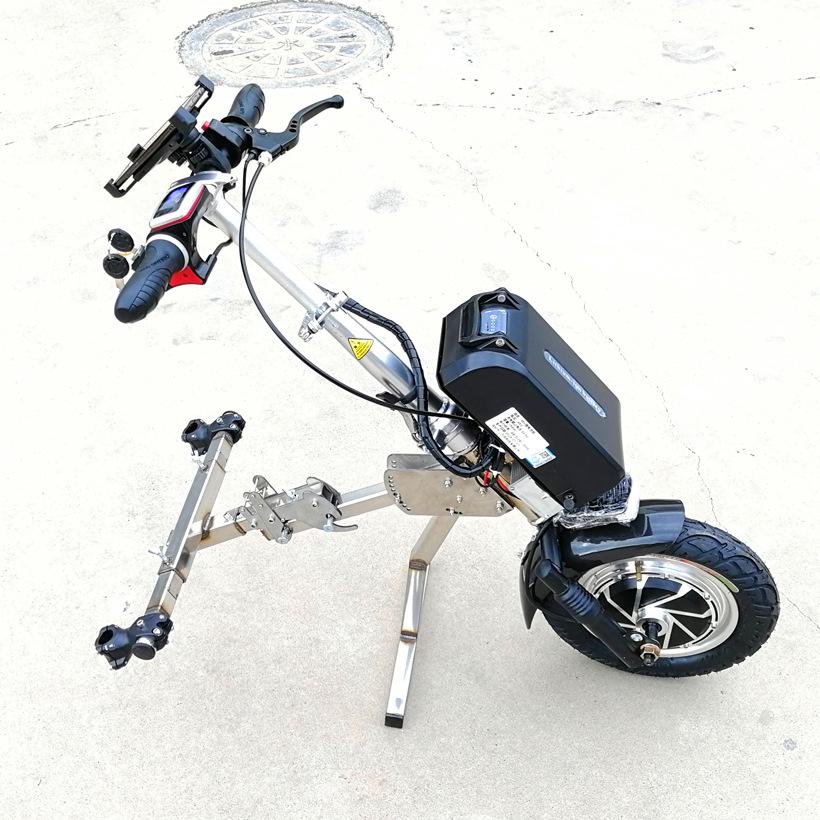 Sporty Foldable Electric Wheelchair with Lithium Battery for Outdoor Use