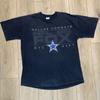 Vintage Single Stitch 1997 NFL On FOX Dallas Cowboys Black XL Shirt NFC EAST