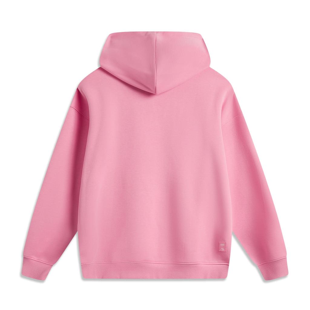 Li Ning X YINGXIONGLIANMENGYOUMI,LIANMINGKUAN Sports Life Collection Sweatshirt Unisex Fairy Cloud Pink AWDV205-7