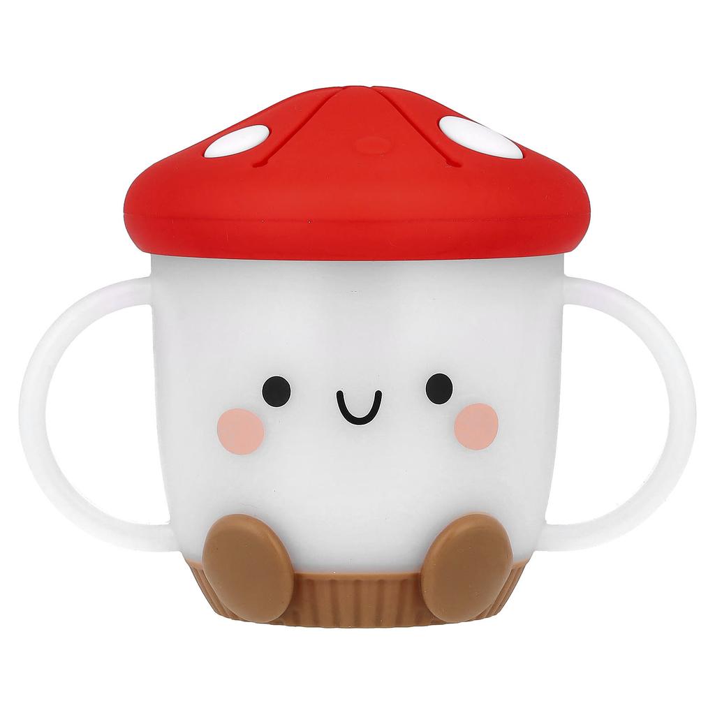 itzy ritzy Itzy Snack Cup™, 12 Months and Up, Mushroom, 1 Cup