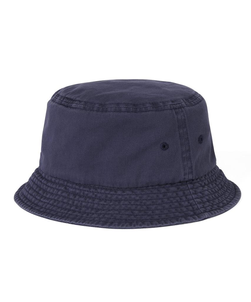 THISISNEVERTHAT Overdyed Sct-Logo Bucket Hat Navy