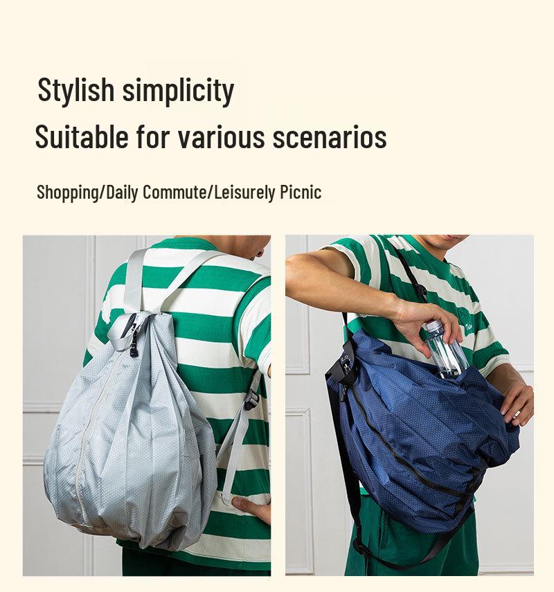 Waterproof Foldable Backpack for Men and Women - Large Capacity Outdoor Travel Casual Bag