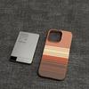 Carbon Fiber Pattern Apple 16Pro Mobile Phone Case 15promax Filin 14Plus Retro Trendy 13 Personality 12 Ultra-thin