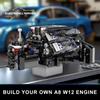Mould King 10230 W12 Engine Model, Gasoline Car Engine Replica Model Set, STEM Toy for Kids, Adults, Car Enthusiasts, and Collectors (871 Pieces)