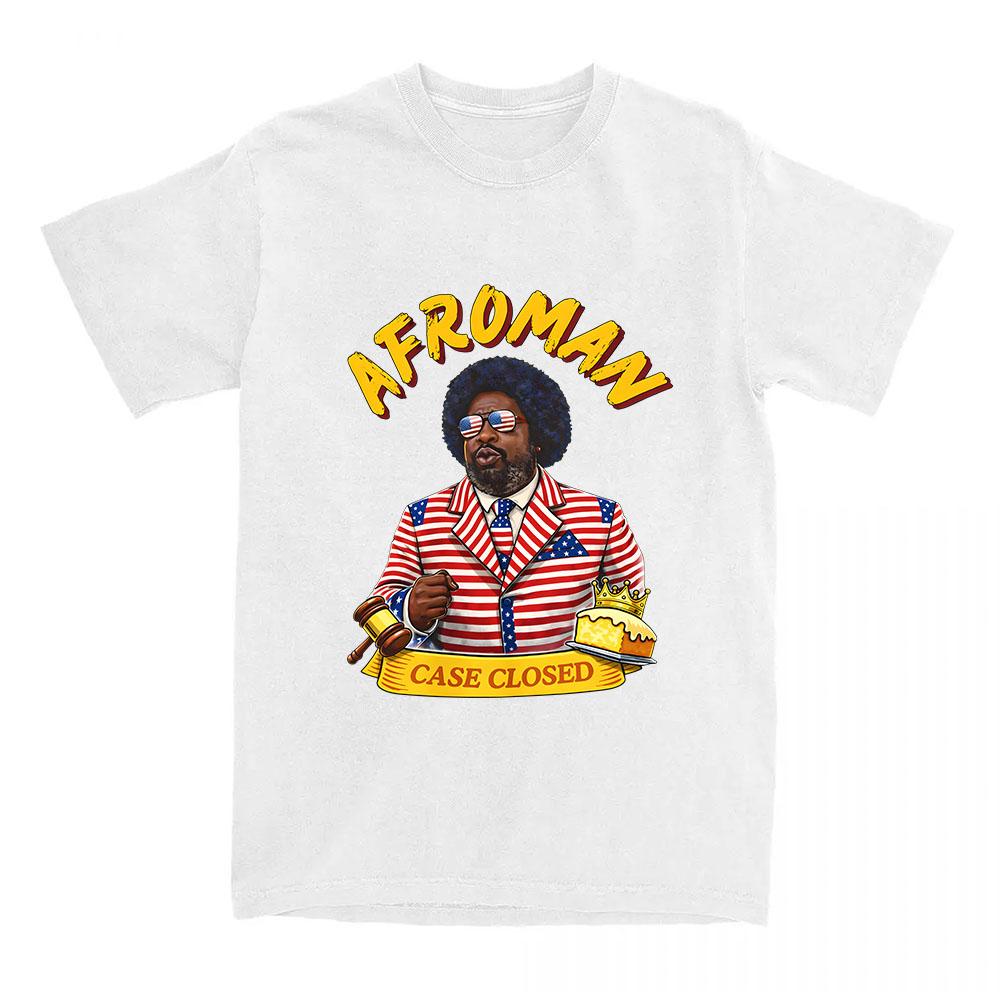 Afroman Cakes Closed Design T-shirt Women Men Clothing Short Sleeve O-neck Loose Tshirts Cotton Summer Graphic Print Merch Tees