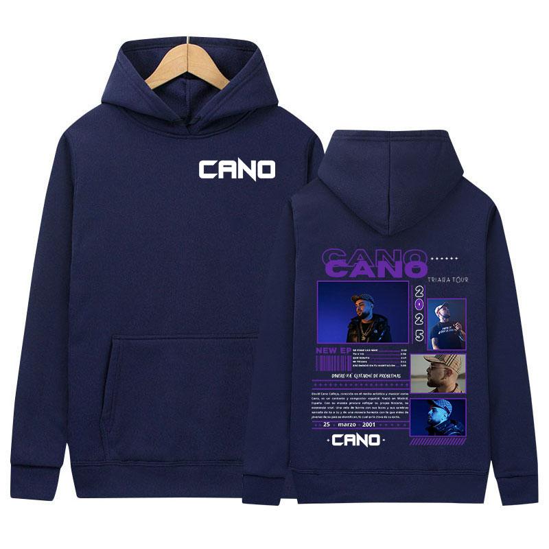 Rapper Cano Music Album Tour 2025 Hoodie Men Women Hip Hop Vintage Pullover Sweatshirt Casual Fashion Oversized Hoody Streetwear