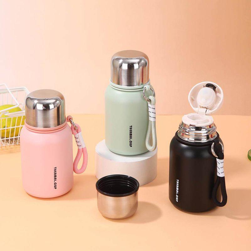 Japan Large Capacity Vacuum Cup for Women Good-looking New Portable Stainless Steel Water Cup for Male Students