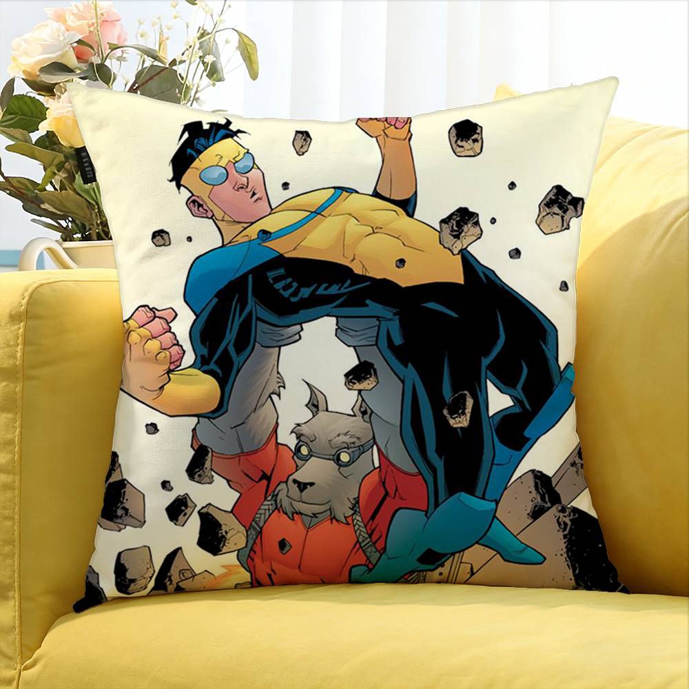 Invincible Various Sizes Square Pillow Case For Car Home Bedchamber Decor