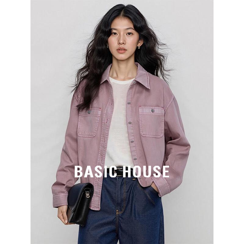 

Базовая женская джинсовая рубашка с длинным рукавом Basic House M