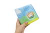 Marushin Mini Disney Toy Story Bo Peep Sheep Flower 2006003400 Towel, Patch, 100% Cotton, 25x25cm,