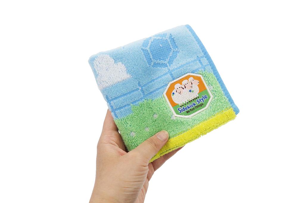 Marushin Mini Disney Toy Story Bo Peep Sheep Flower 2006003400 Towel, Patch, 100% Cotton, 25x25cm,