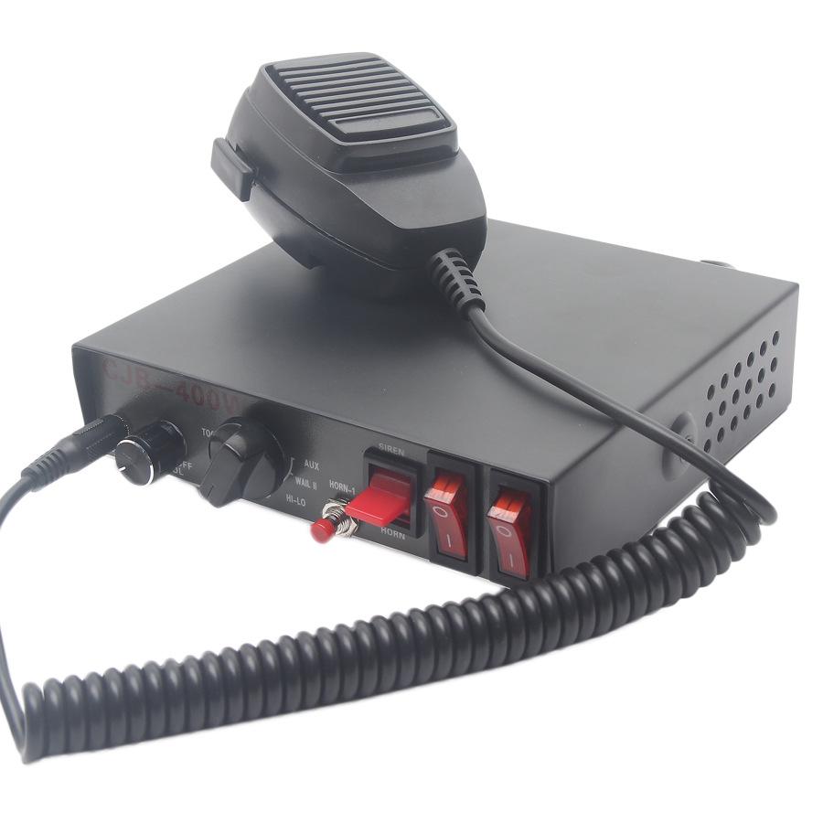 Cross-Border 12V/24V Car Horn Tweeter CJB-200W/400W Megaphone for Engineering Vehicles