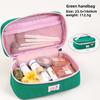 Summer Dopamine Macaron Colorblock Makeup Bag For Travel And Storage