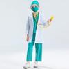 Cosplay Doctor White Surgery Costume Costume School Entrance School Cultural Stage Performance Costume [Lhyxuuk] Children's Costume, Coat, Set,