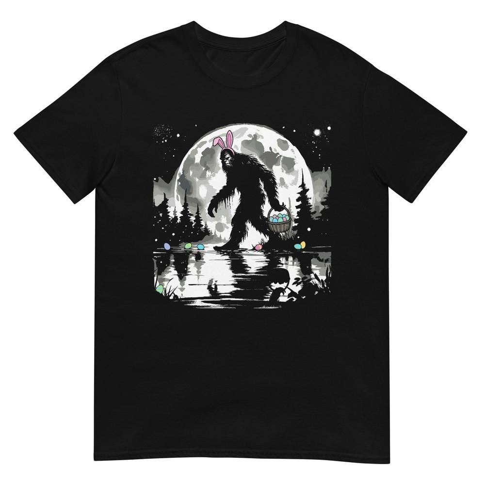 Retro Bigfoot Easter Sasquatch Funny Easter TShirt