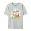 Cute Lamb With Glasses Easter Eggs Springtime Graphic Tees Tee Shirt Men Streetwear T Shirt Man Print