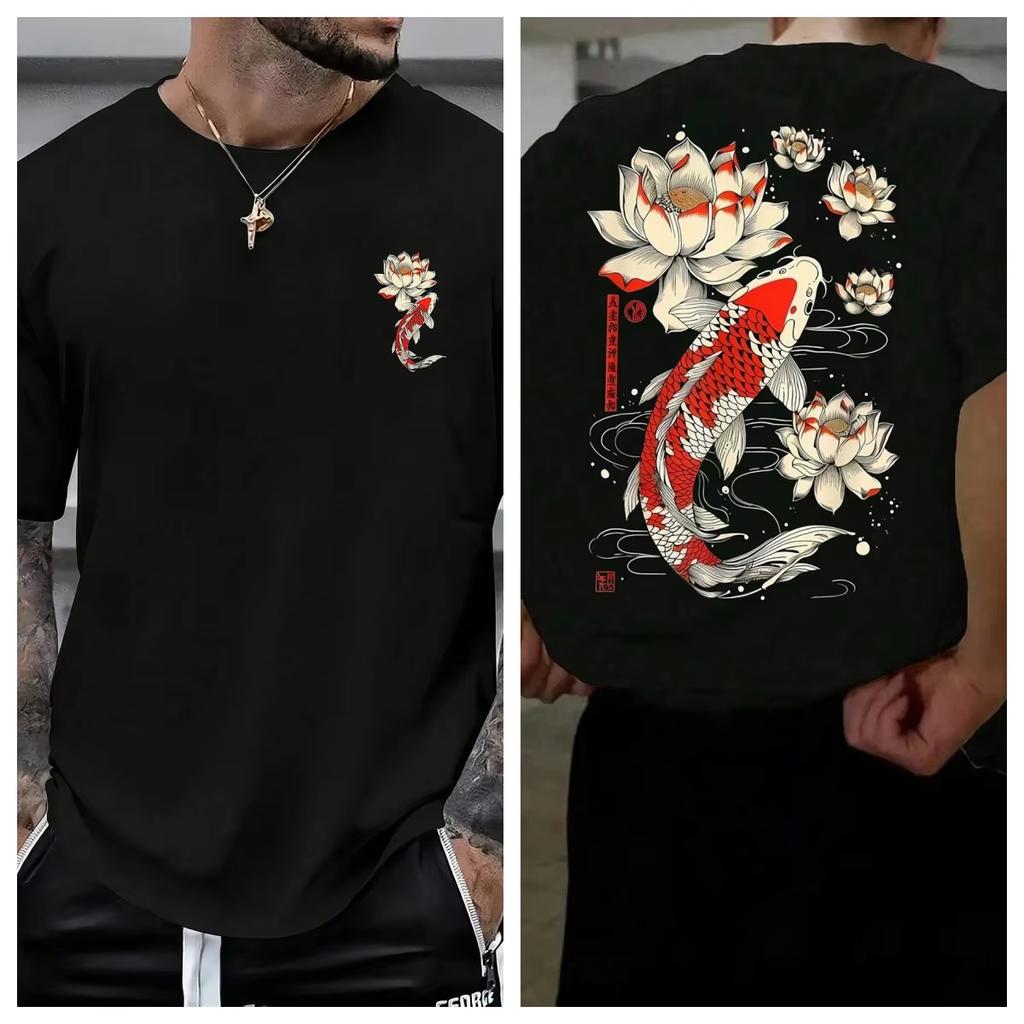 Men Women Fashionable Printed Loose Short Sleeve TShirt Exquisite Design Summer Essential Easy To Pair Showcases Your Style