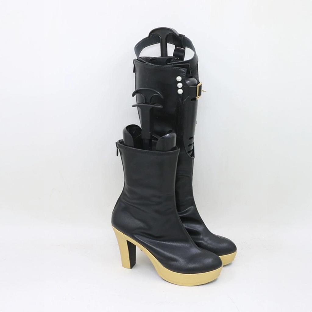 [Melketid] Nijisanji Ryushen Cosplay Halloween VTuber Ryushen Nytt kostyme (Støvler)