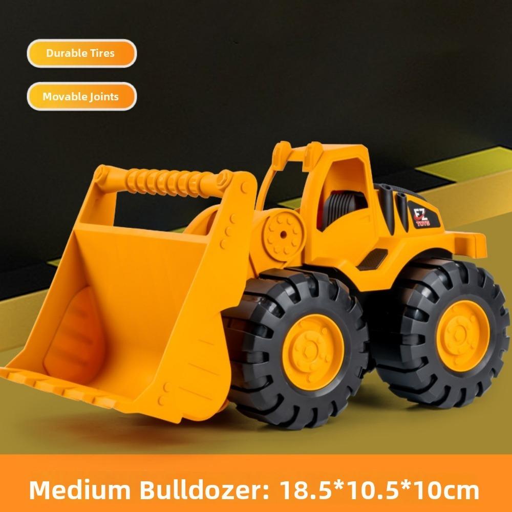 Kids Childrens Toys Toys Inertial Sliding Digger Plastic Forklift Inertia Vehicles Small Excavator 3 Styles Construction Excavator